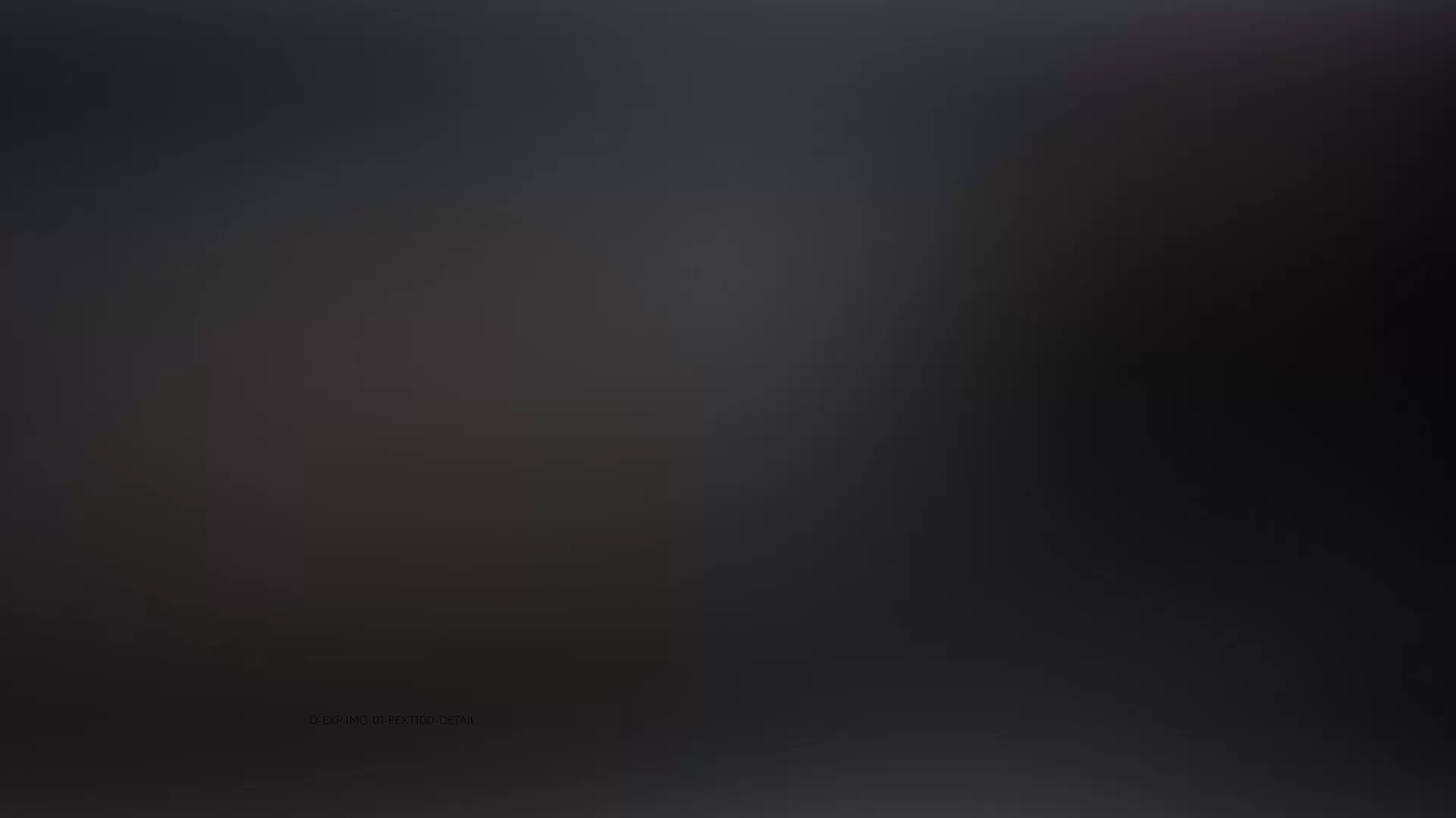 Black background.