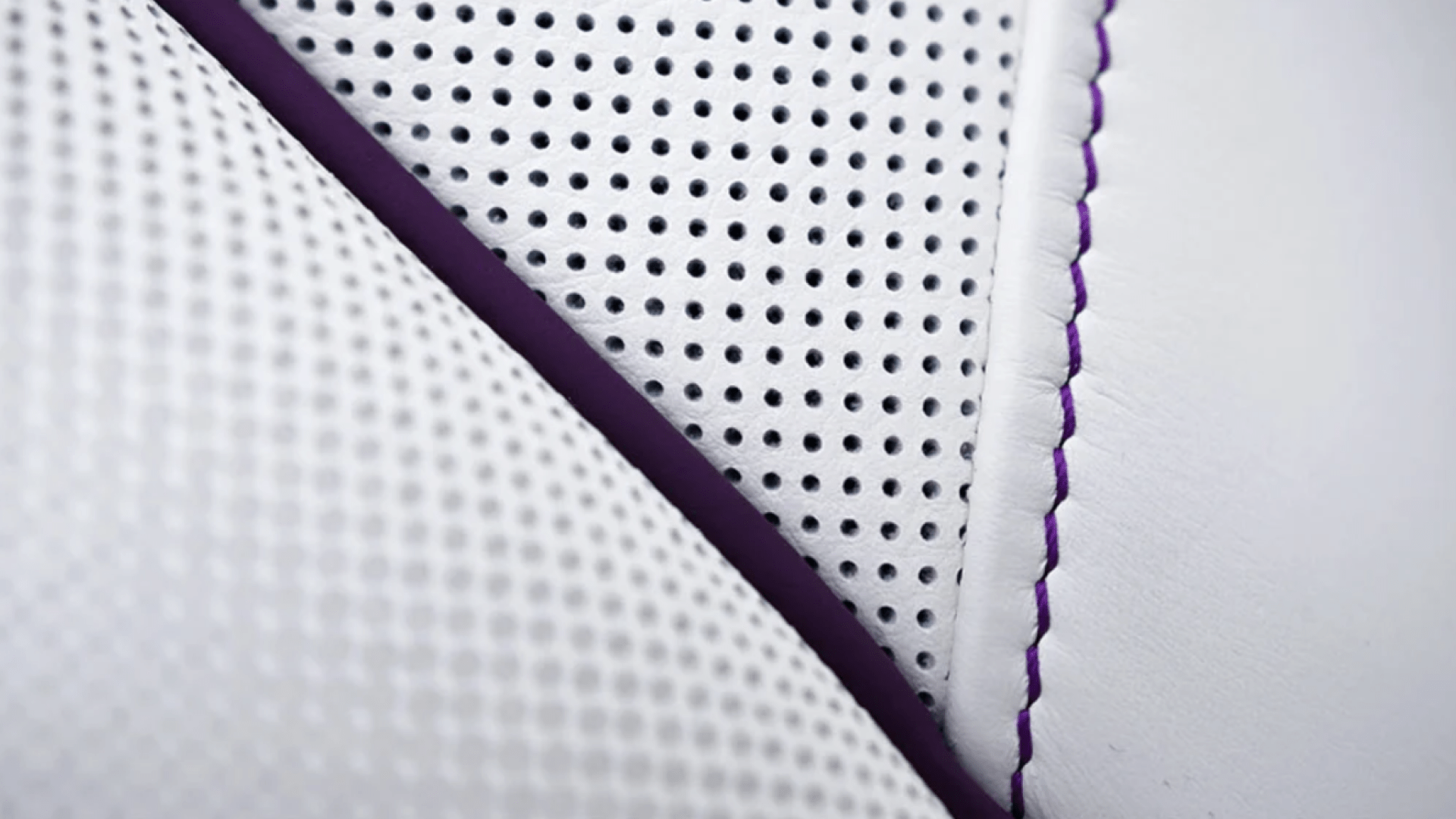 Macro shot of a car seat