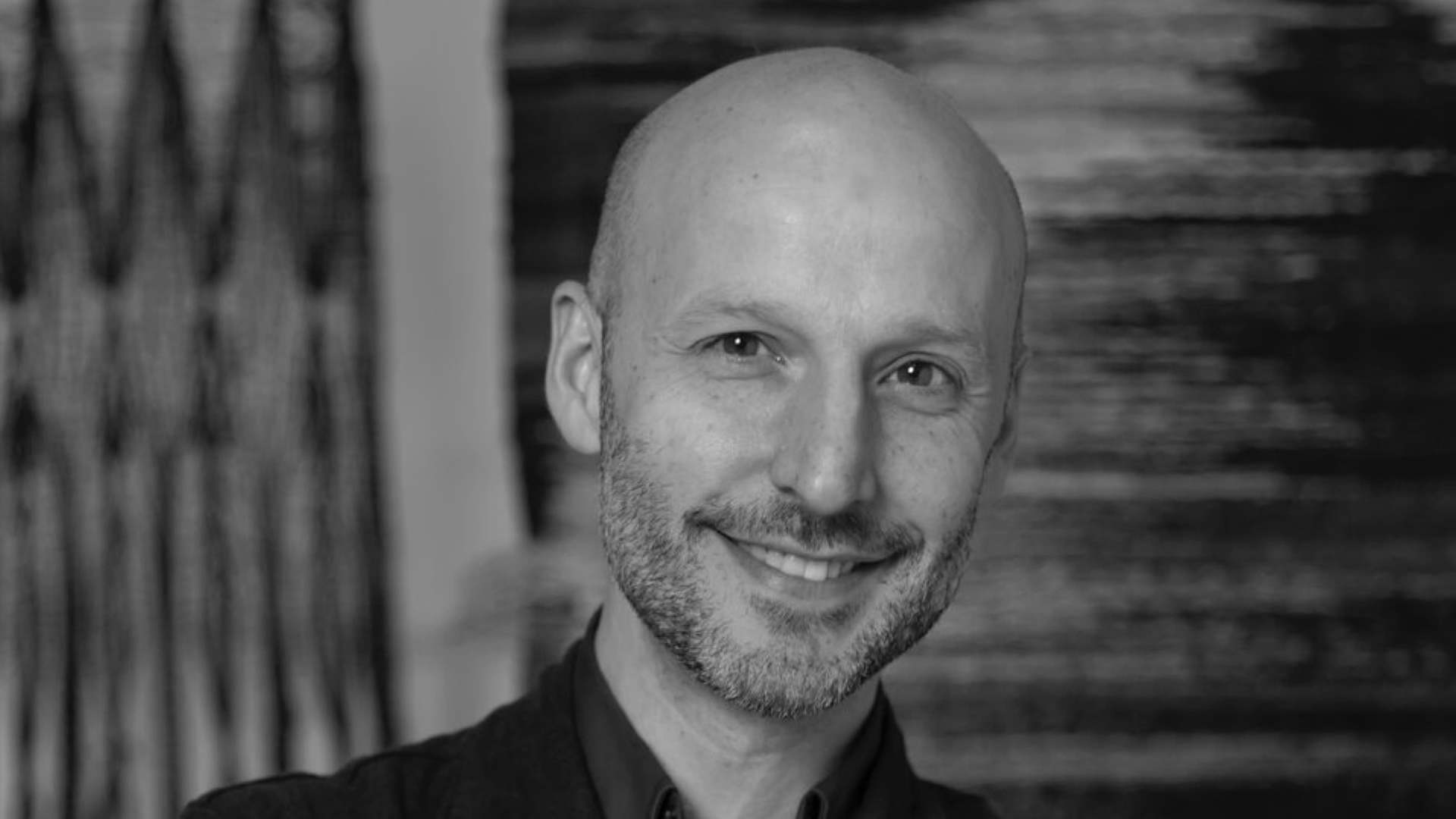 A profile shot of Glenn Adamson