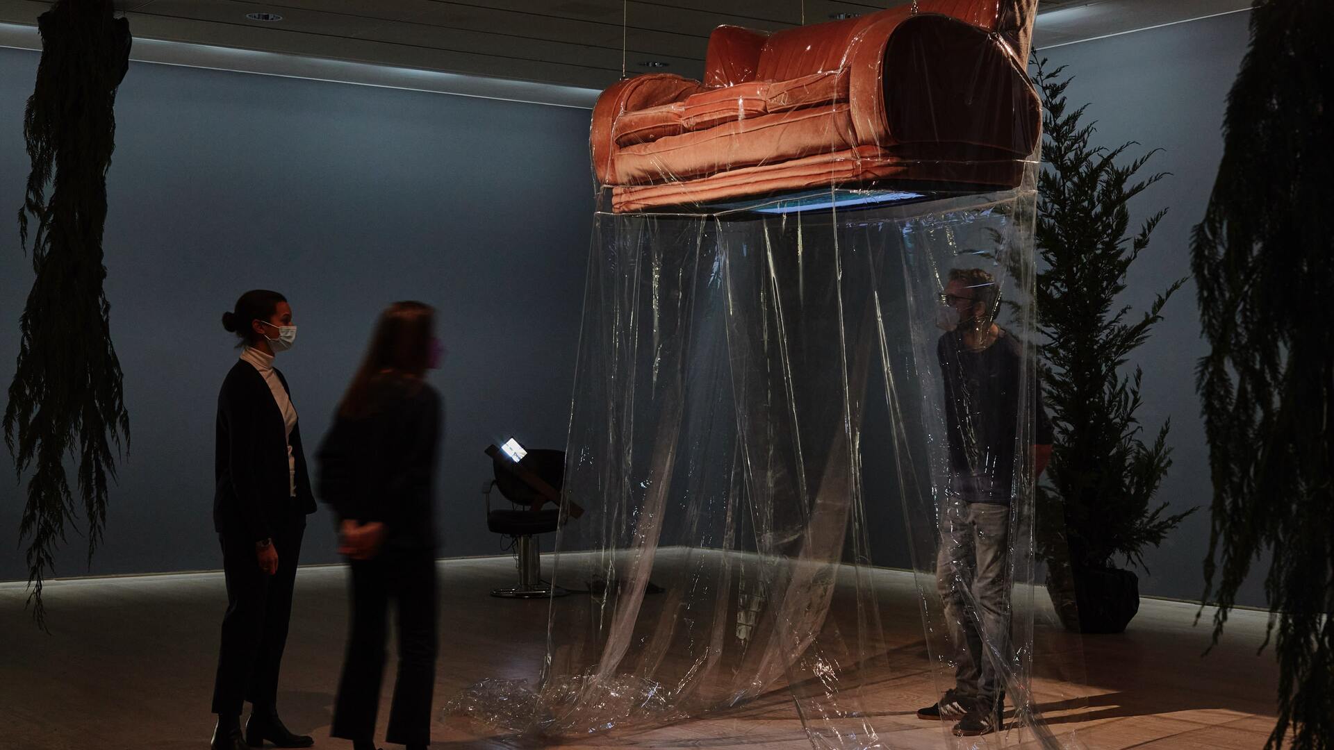 Installation Image, 'Lineage for a Phantom Zone’, from the side