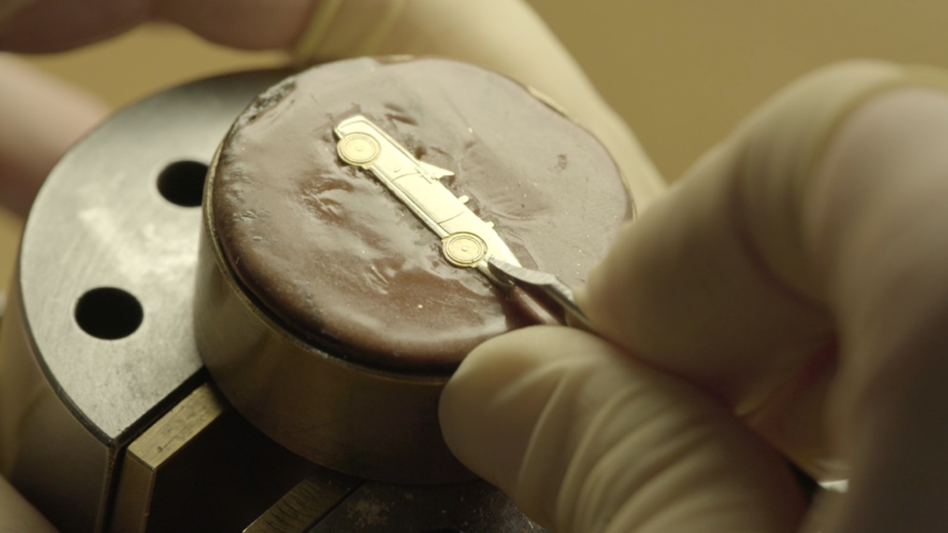 casting of the bovet timepiece element 